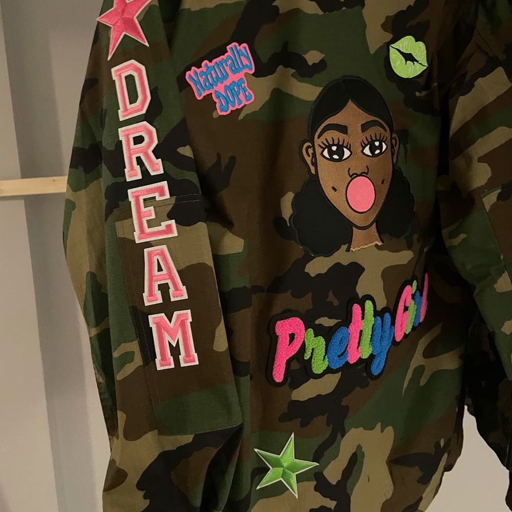 Custom camouflage jackets